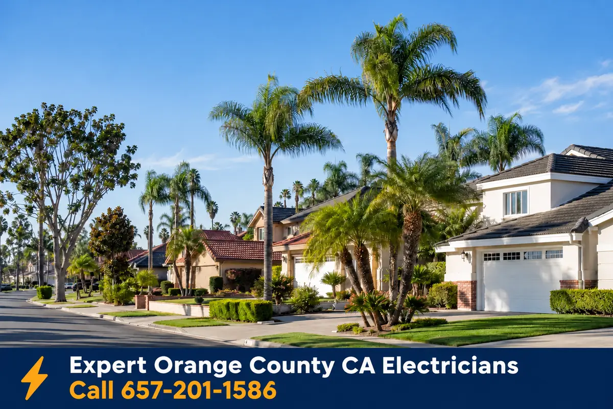 Homes in Westminster, California, served by local licensed electricians